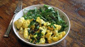 Beef Tallow Roasted Cauliflower